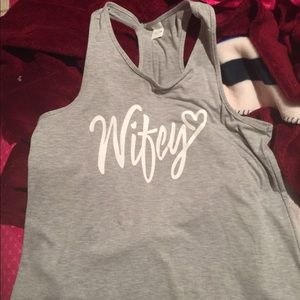 Wifey tank top